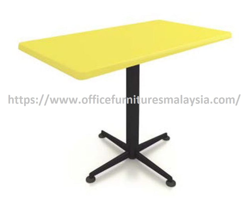 3.57ft x 2.03ft Airy Rectangular Restaurant Fiberglass Table ...