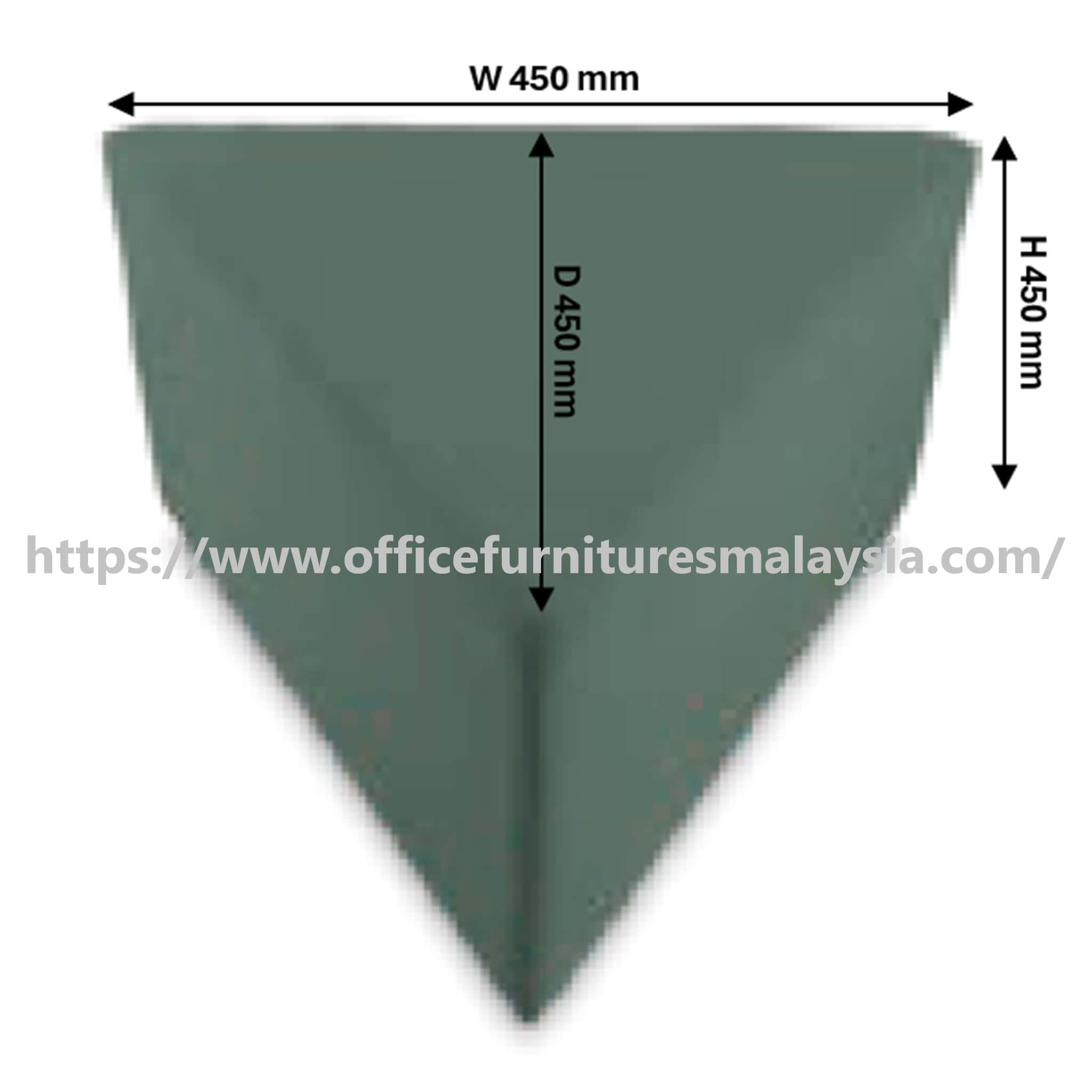 1.5ft Chroma Triangle Shape Stool OFC32410A - Image 3