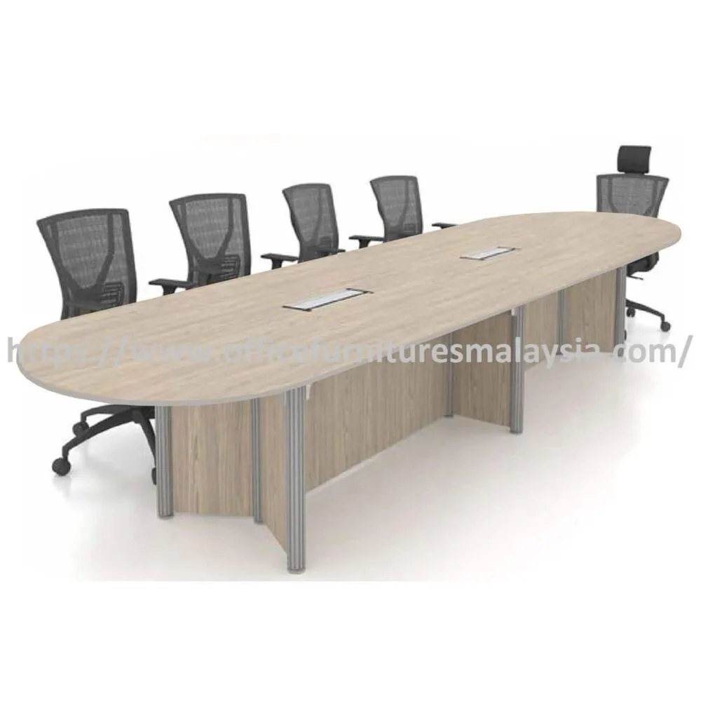 10 ft Benign Oval Conference Table with Pole Leg OFPLO3012 KL Central Kuala Lumpur petaling Jaya1 12 ft Benign Oval Conference Table with Pole Leg OFFXPLO3615