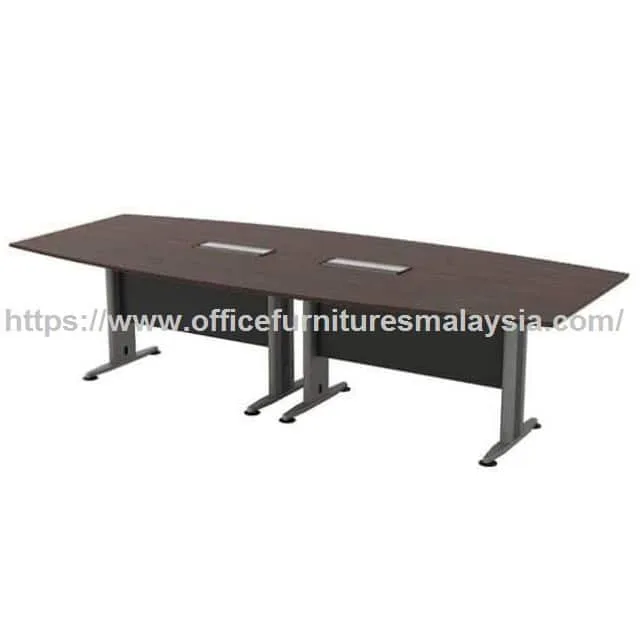 10 ft Boat Shaped 12 Seater Conference Table malaysia cheras subang usj petaling jaya 10 ft Boat Shaped 12 Seater Conference Table malaysia cheras subang usj petaling jaya