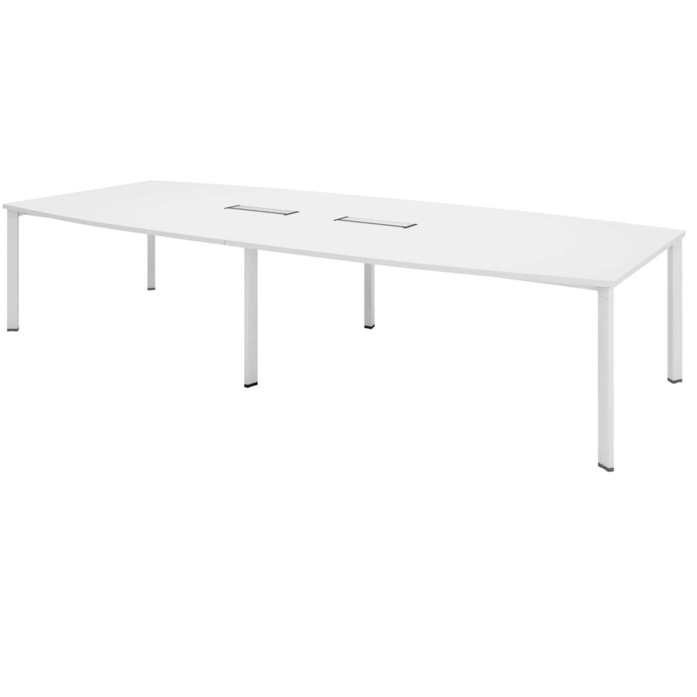 10 ft Modish Boat Shape Conference Table Kepong Meru Rawang