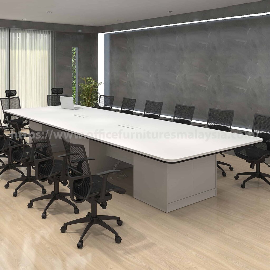 12 ft Valiant Conference Table OFSRF3615 | Office Furnitures Malaysia