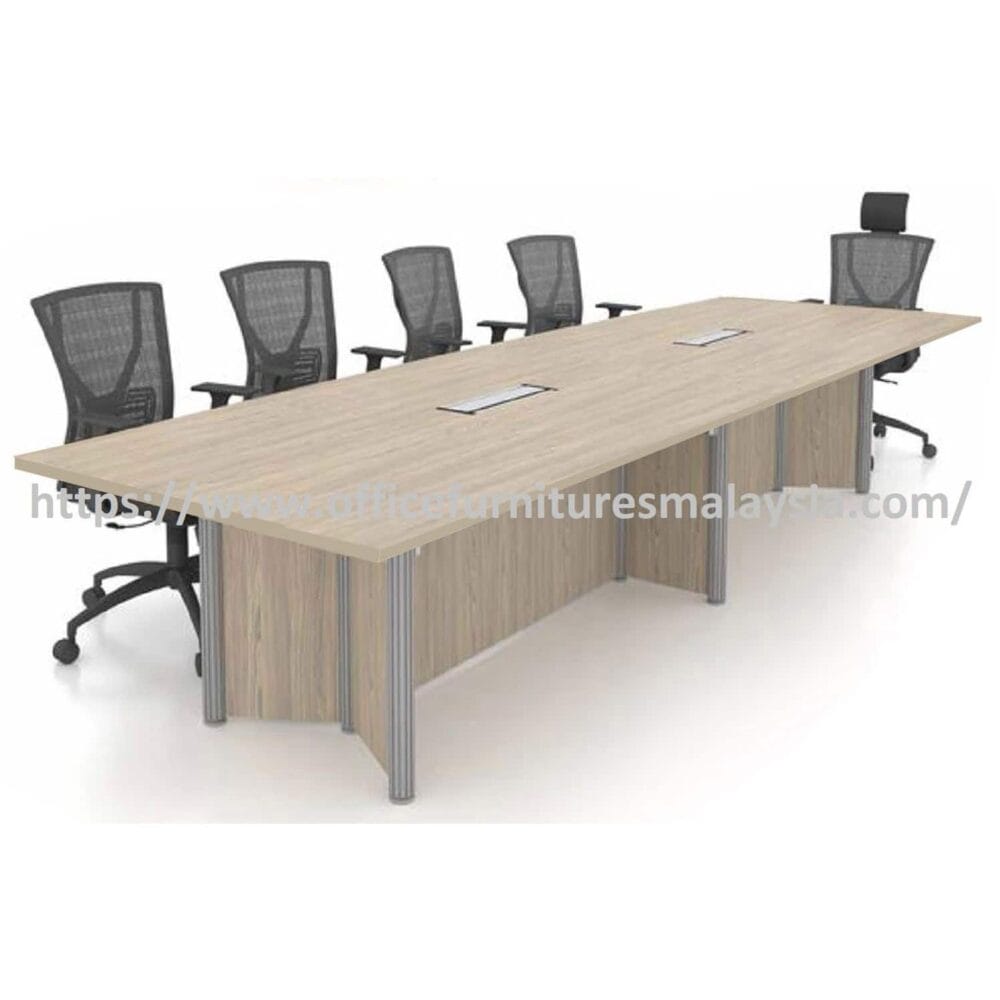 10 ft Voguish Modern Rectangular Conference Table with Pole Leg OFFXPLR3012 Wangsa Maju Semenyih Selayang1 16 ft Voguish Modern Rectangular Conference Table with Pole Leg OFFXPLR4815