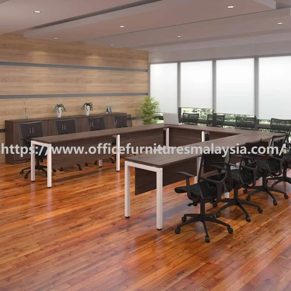 12 ft Contemporary Design U Shaped Conference Table OFMU3600 meja mesyuarat terpakai online shop malaysia Kuala Lumpur Bangi Kajang1 12 ft Contemporary Design U Shaped Conference Table OFMU3600 meja mesyuarat terpakai online shop malaysia Kuala Lumpur Bangi Kajang1
