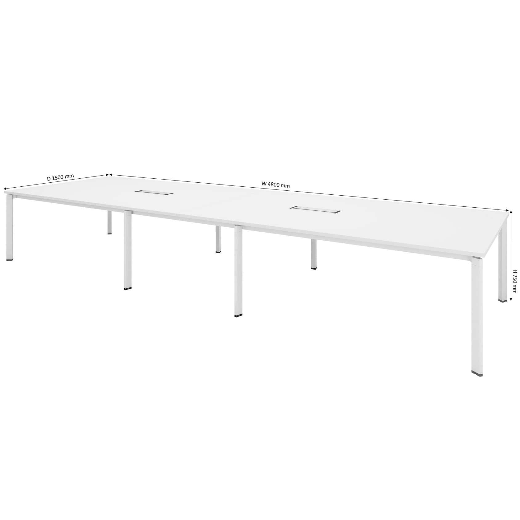 16 ft Modish Rectangular Conference Table Kota Kemuning Meru Sunway