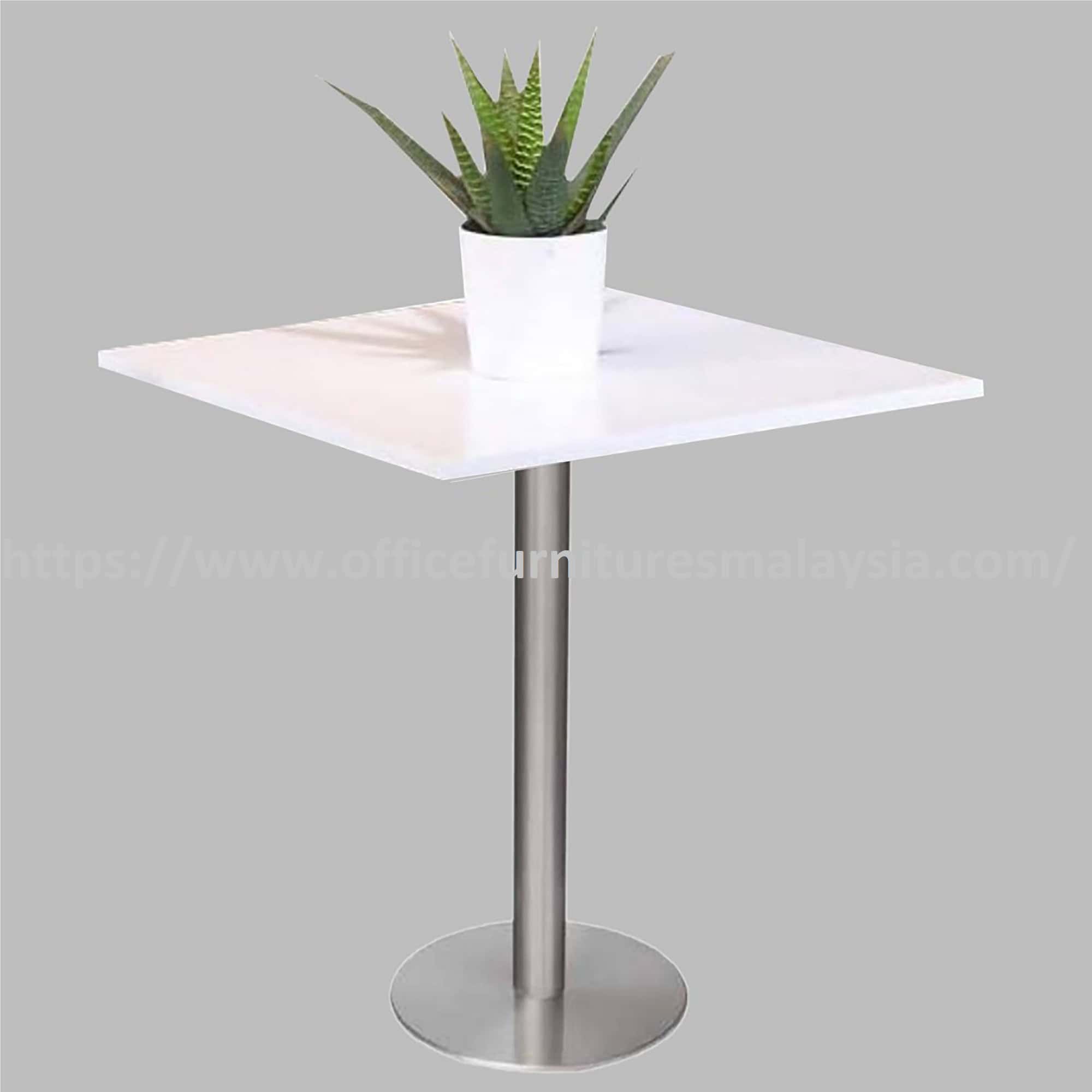 2 ft High Chipboard Table Top with Stainless Steel Leg Shah Alam Bangsar Cheras Sungai BulohN