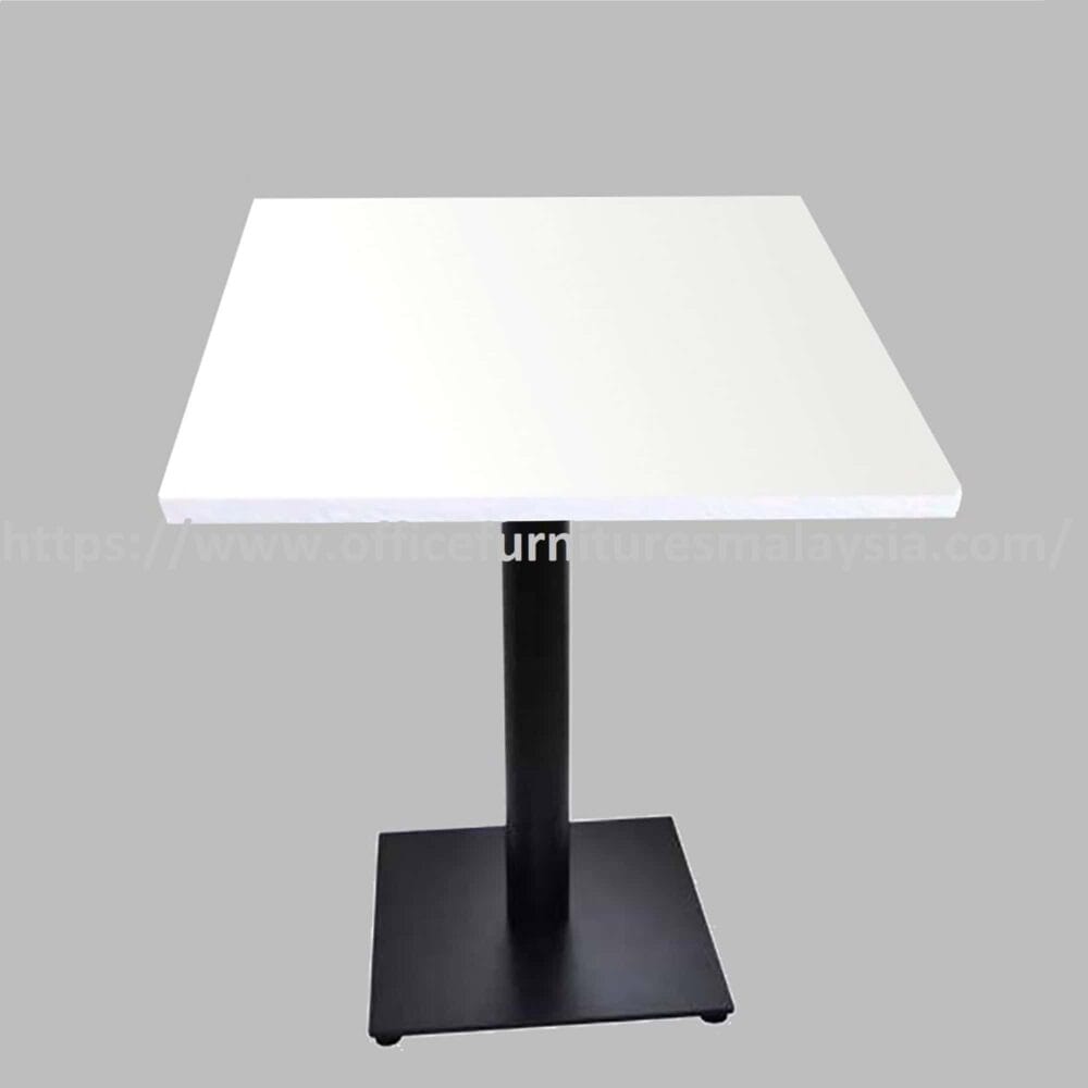 2 ft Low Square Table with Mild Steel Leg Type B Kota Kemuning Malaysia Ampang Balakong