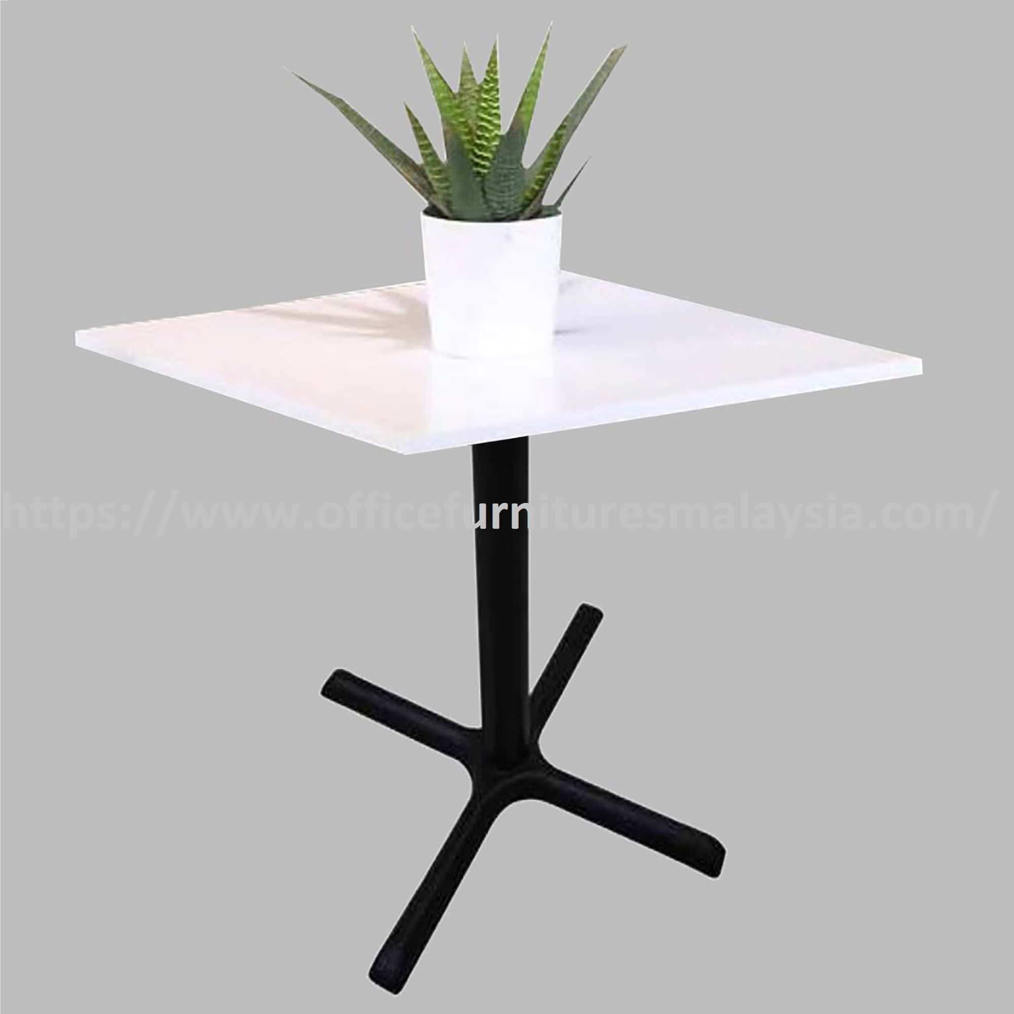 2.5ft High Square Table with Quality Mild Steel Leg Kota Kemuning Malaysia Ampang Balakong
