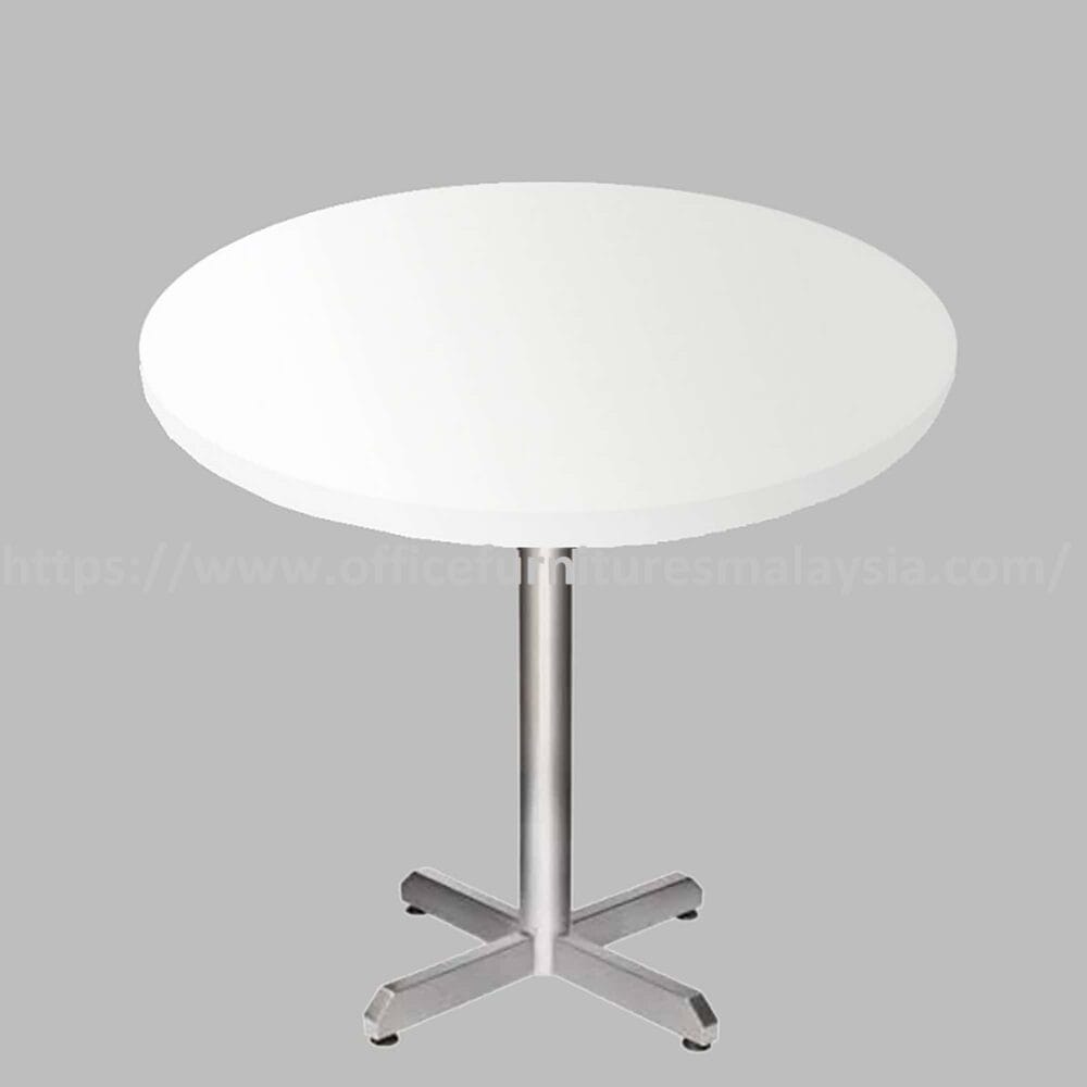 2.5ft Low Round Chipboard Table Top with X-Shape Stainless Steel Leg Shah Alam Bangsar Cheras Sungai Buloh 2.5ft Low Round Chipboard Table Top with X-Shape Stainless Steel Leg Shah Alam Bangsar Cheras Sungai Buloh