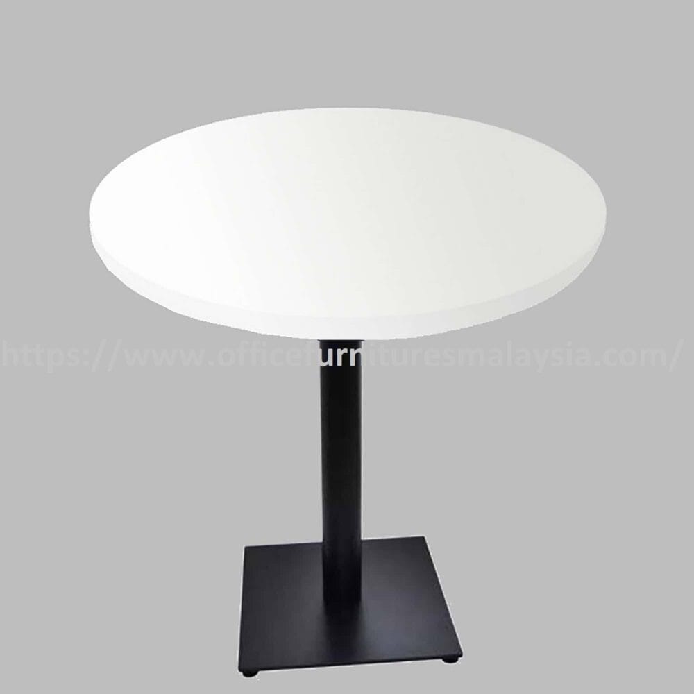 2.5ft Low Round Table with Mild Steel Leg Type B Shah Alam Bangsar Cheras Sungai Buloh