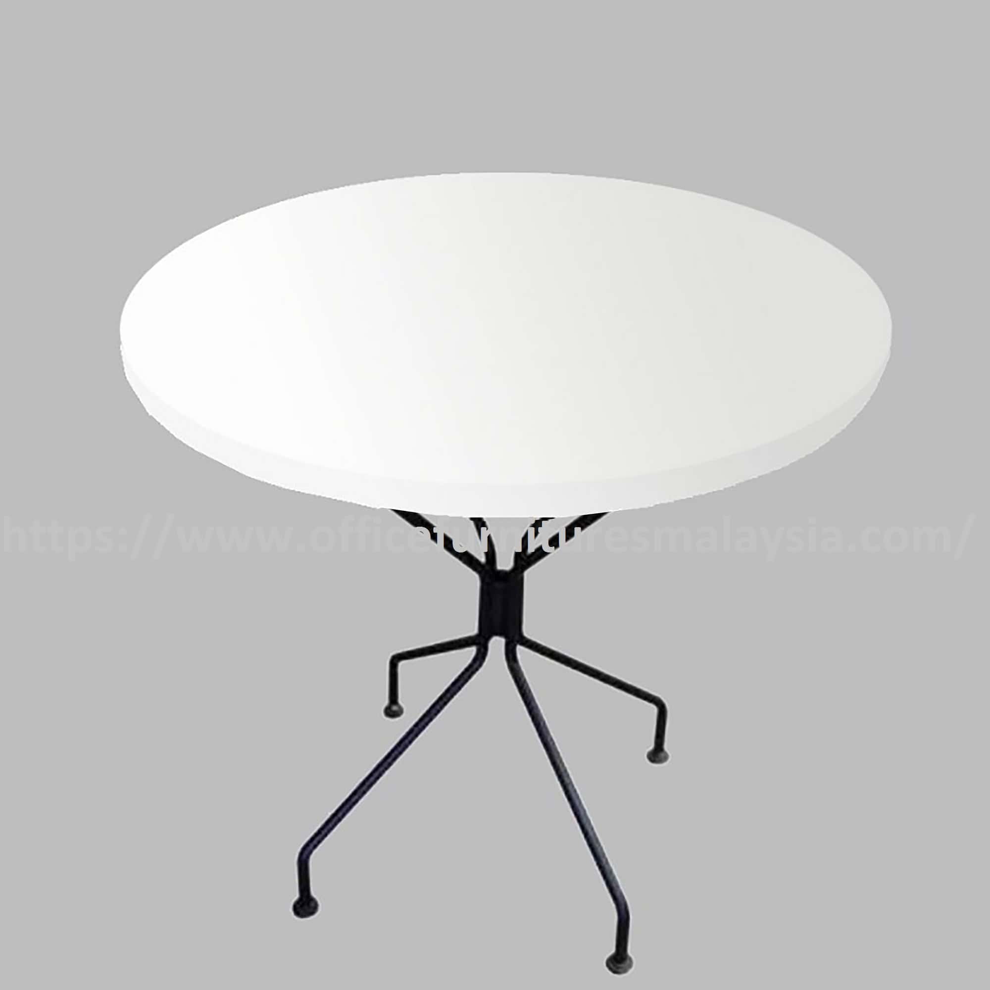 2.5ft Low Round Table with Quality Mild Steel Leg New Shah Alam Bangsar Cheras Sungai Buloh
