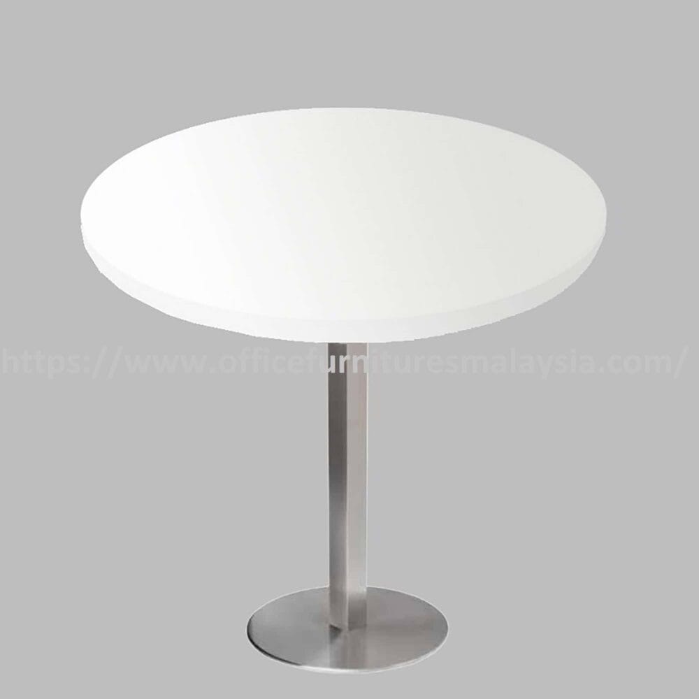 2.5ft Low Round Table with Stainless Steel Leg Shah Alam Bangsar Cheras Sungai Buloh