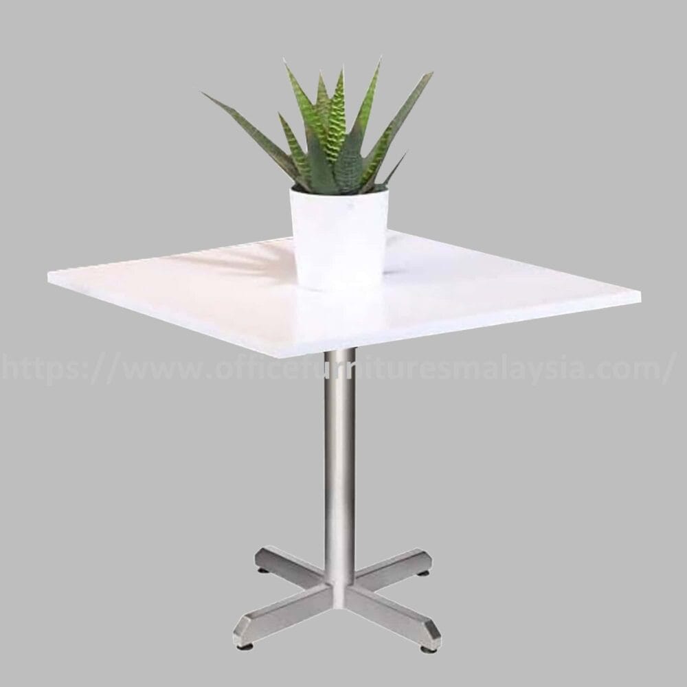 2.5ft Low Square Chipboard Table Top with X-Shape Stainless Steel Leg Kota Kemuning Malaysia Ampang Balakong 2.5ft Low Square Chipboard Table Top with X-Shape Stainless Steel Leg Kota Kemuning Malaysia Ampang Balakong