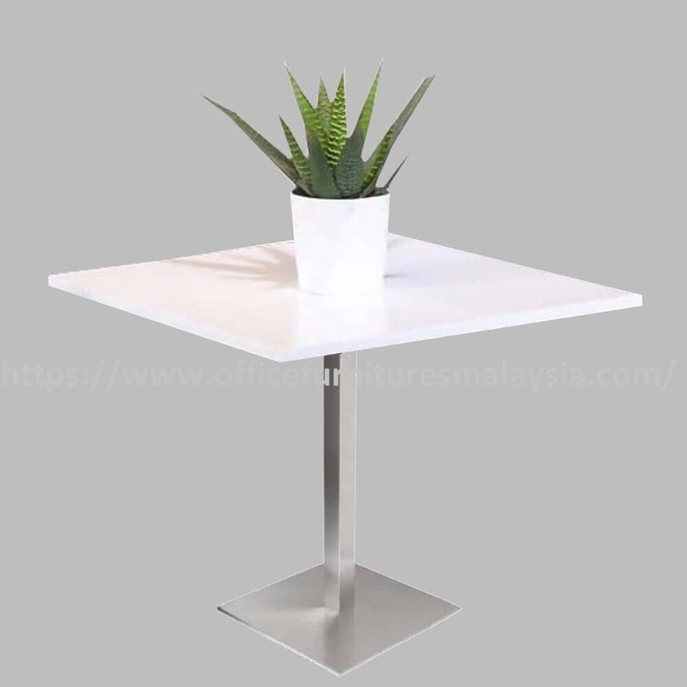 2.5ft Low Square Table with Square Stainless Steel Leg Shah Alam Bangsar Cheras Sungai Buloh A 2.5ft Low Square Table with Square Stainless Steel Leg Shah Alam Bangsar Cheras Sungai Buloh A