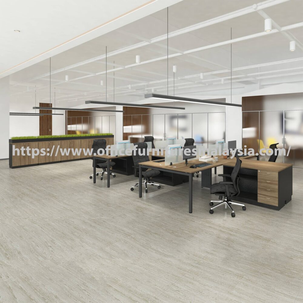 4 f ft Sophisticated Workstation Cluster of 6 Seater Serdang Nilai Johor