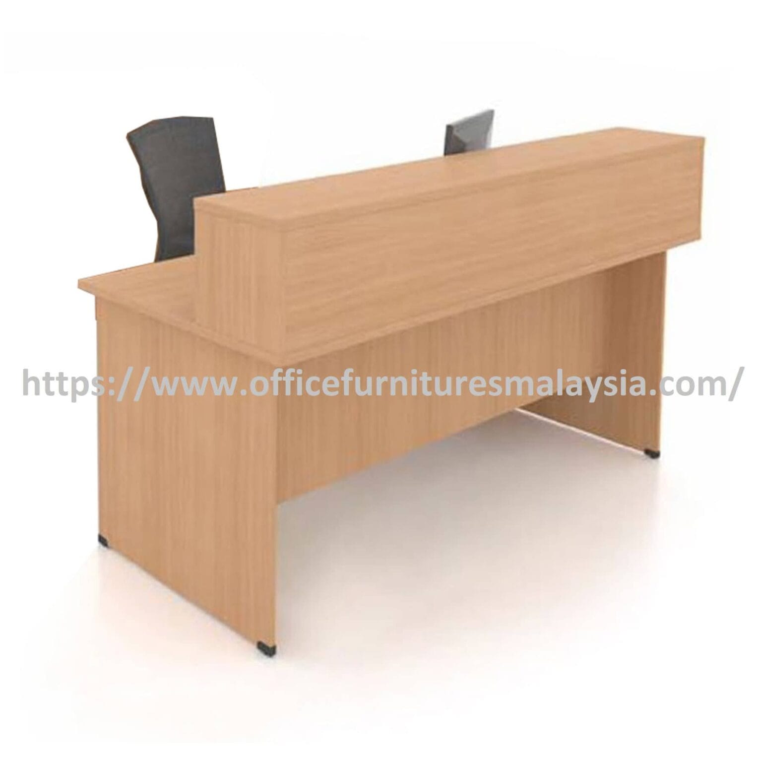 4 ft Casual Rectangular Reception Counter OFFXE1270FO | Office ...