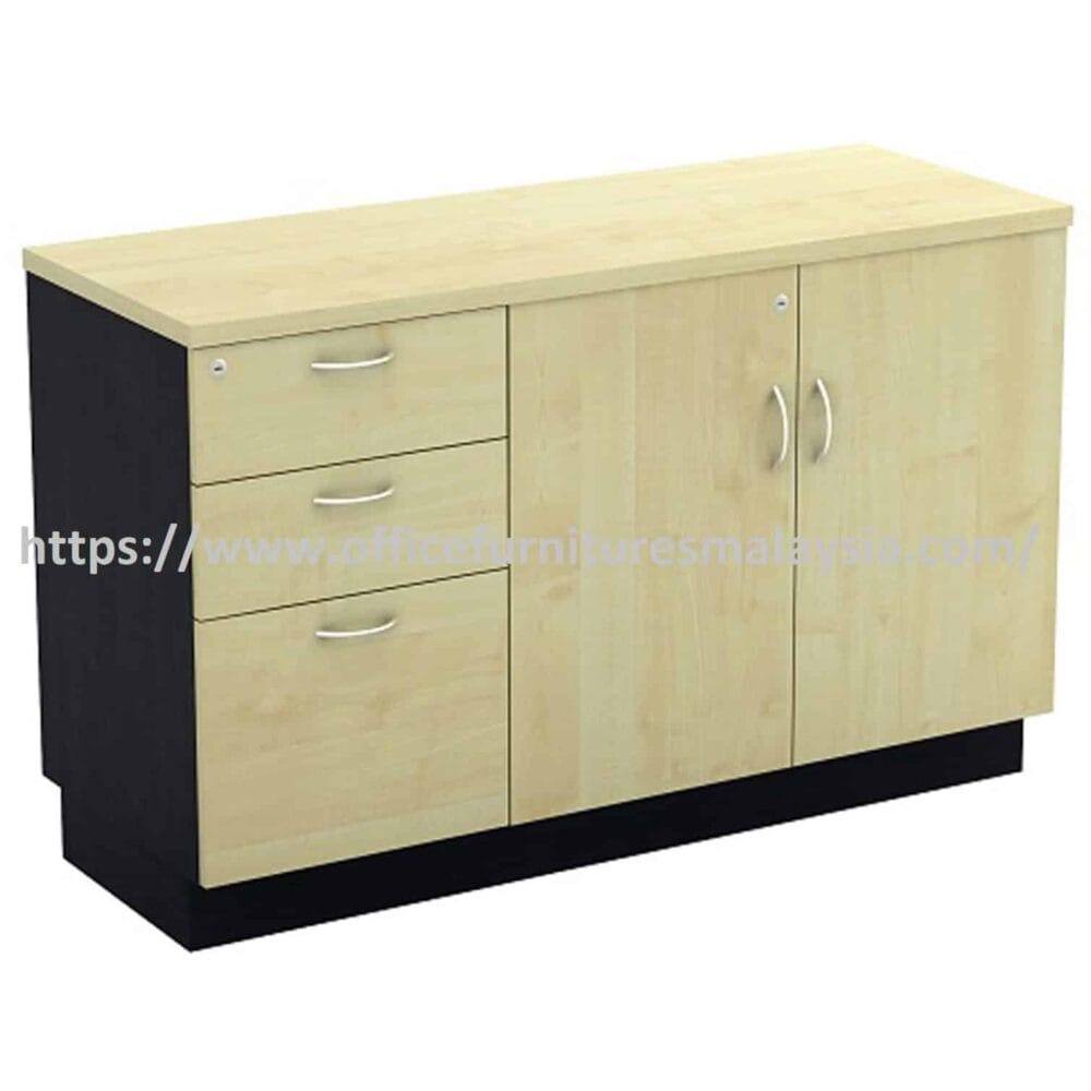 4 ft Chilly Swinging Door Low Cabinet with Fixed 2D1F Drawer Pedestal OFTYDP7123 Kuala Lumpur Serdang Selayang 4 ft Chilly Swinging Door Low Cabinet with Fixed 2D1F Drawer Pedestal OFTYDP7123 Kuala Lumpur Serdang Selayang