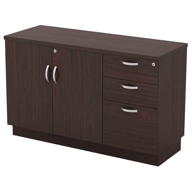 4 ft Creative Swinging Door Low Cabinet with Fixed 2D1F Drawer Pedestal OFQYDP7123 Bandar Suajana Putra Selangor Kota Kemuning