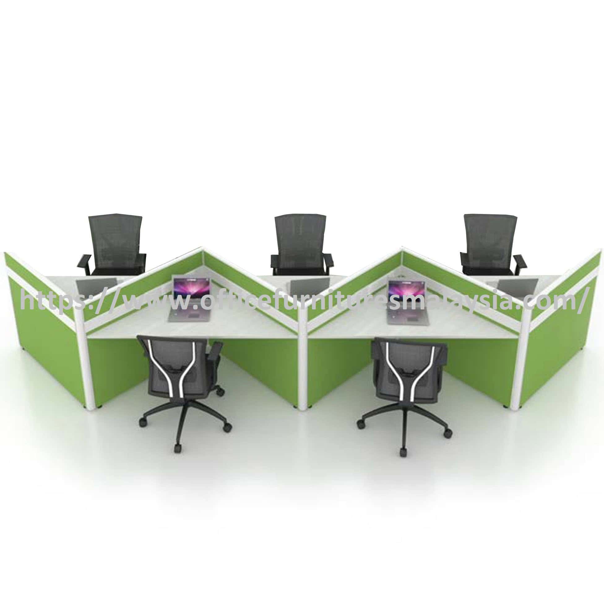 4-ft-x-4-ft-Glorious-Triangle-Modern-Office-Workspace-5-Seater-OFFXG1212-Kota-Kemuning-Wangsa-Maju-Gombak-Kuala-Lumpur-Batu-Caves-Ampanqw