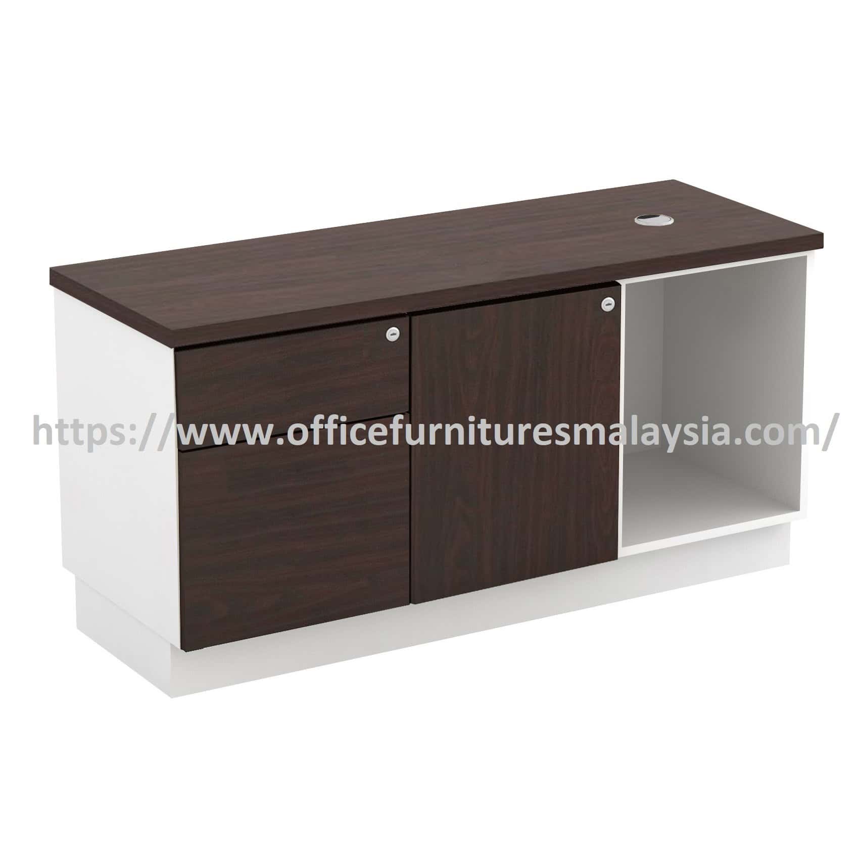 4ft Modish Open Shelf and Swinging Door with Fixed Pedestal Kota Kemuning Serdang Wangsa Maju