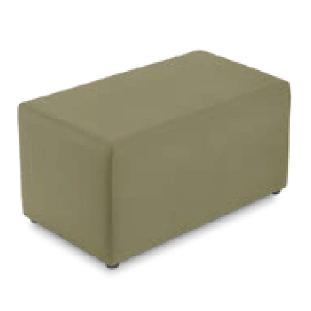 Rectangle Box Bench 4 ft Chroma Rectangular Shape Bench OFC32416A | Office Furnitures Malaysia