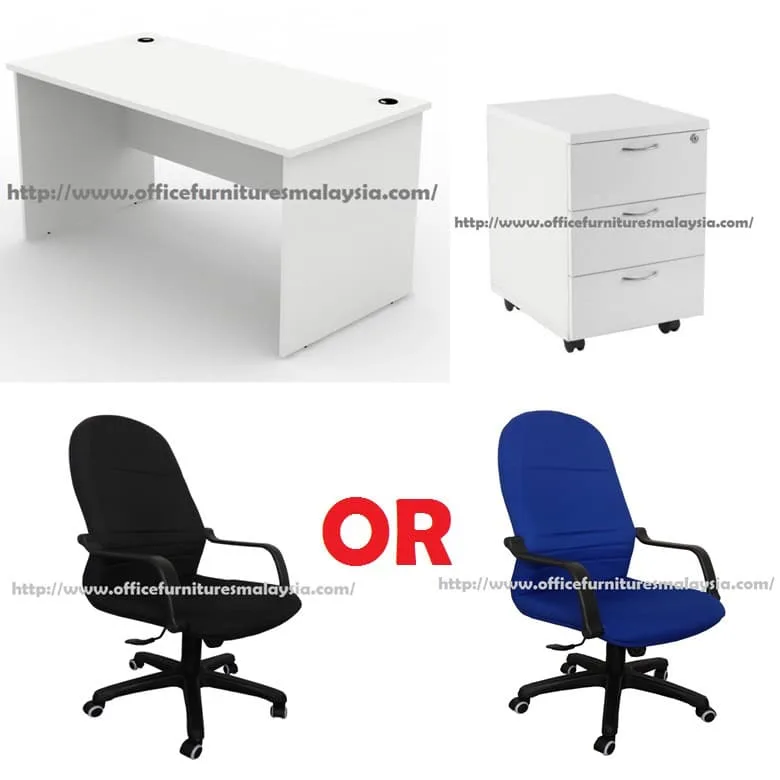 4ft White Office Table with Mobile Pedestal and Chair OFMTFW1270 Set ampang damansara sunway petaling jaya shah alam 4ft White Office Table with Mobile Pedestal and Chair OFMTFW1270 Set ampang damansara sunway petaling jaya shah alam