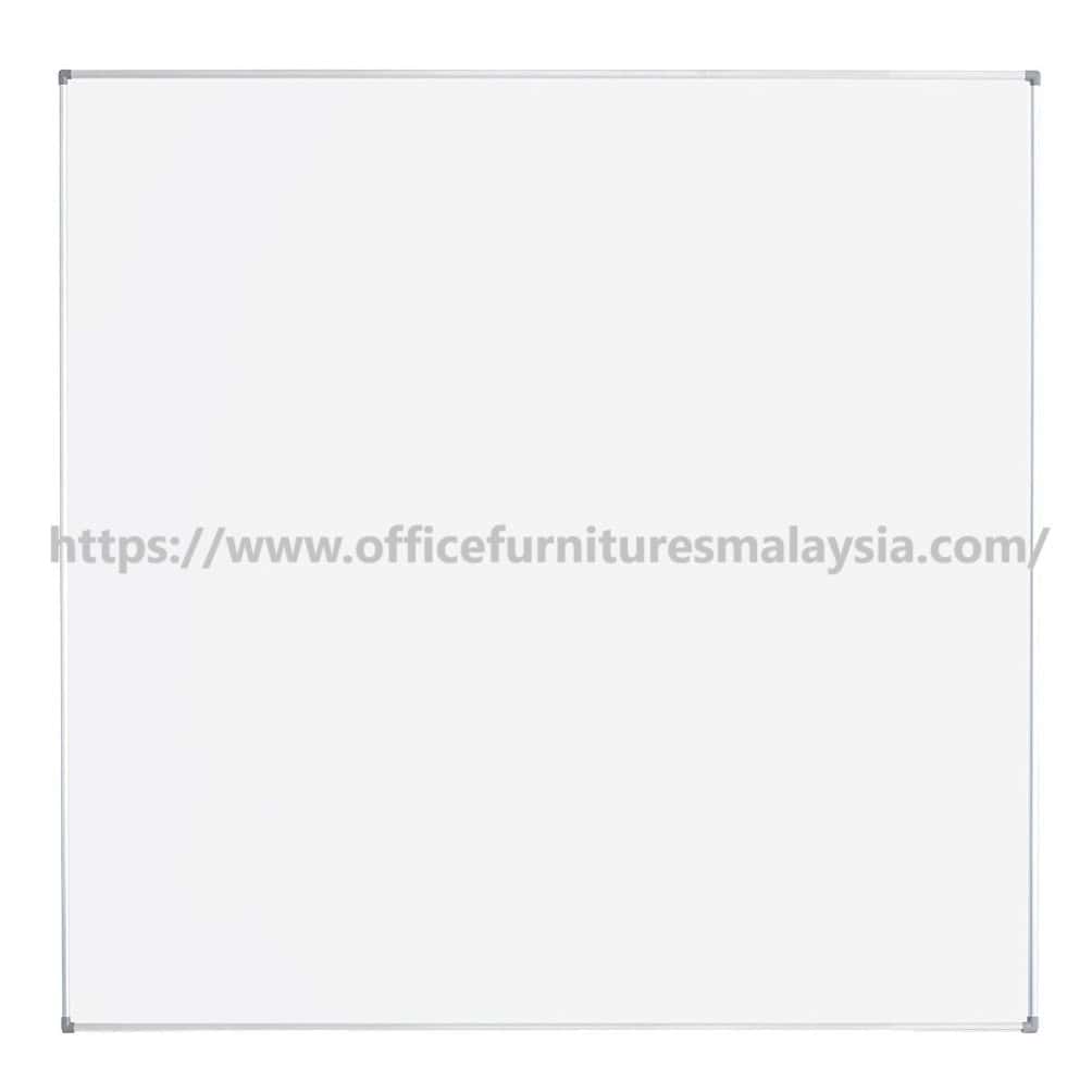 4ft x 4ft Basic Aluminium Non-Magnetic White Board Kajang Selayang Semenyih Putrajaya
