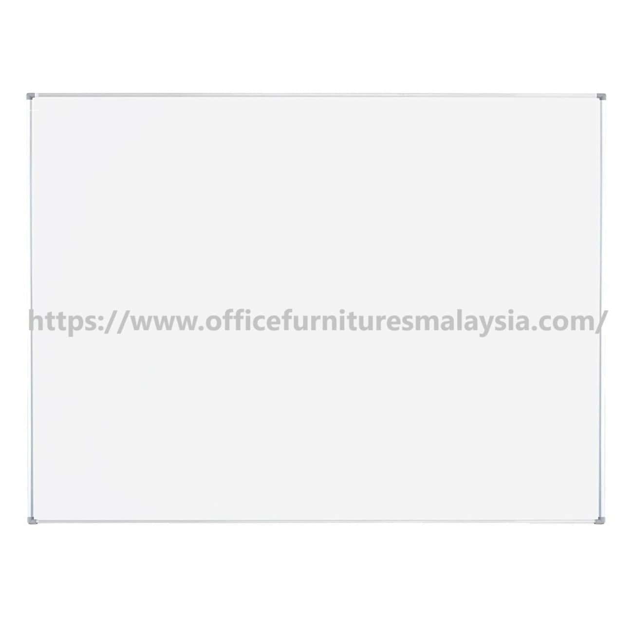 4ft x 6ft Basic Aluminium Non-Magnetic White Board Kajang Selayang Semenyih Putrajaya