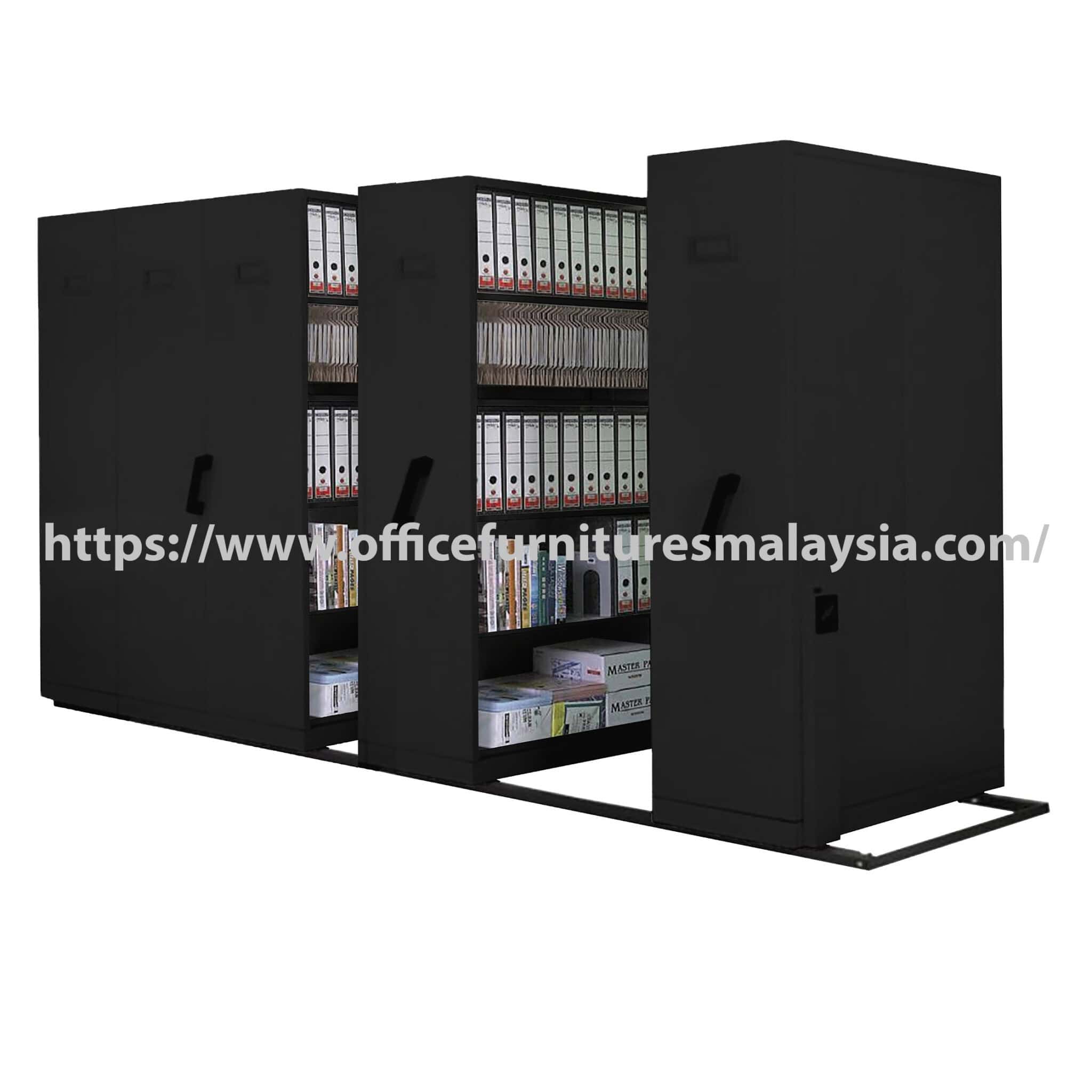 5 Bays Hand Push Mobile Compactor Storage System Banting Bukit Jalil Selangor