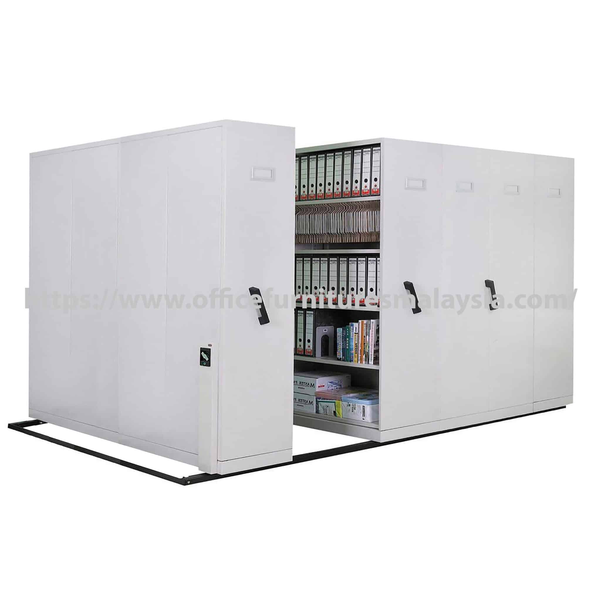 5 Double Bays Hand Push Mobile Compactor Storage System Jenjarom Kelana Jaya Cyberjaya