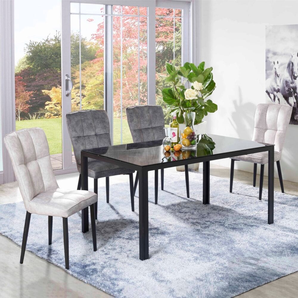 5 ft Charm Dining Table with 4 Chair Set Johor Kelana Jaya Puchong 5 ft Charm Dining Table with 4 Chair Set Johor Kelana Jaya Puchong