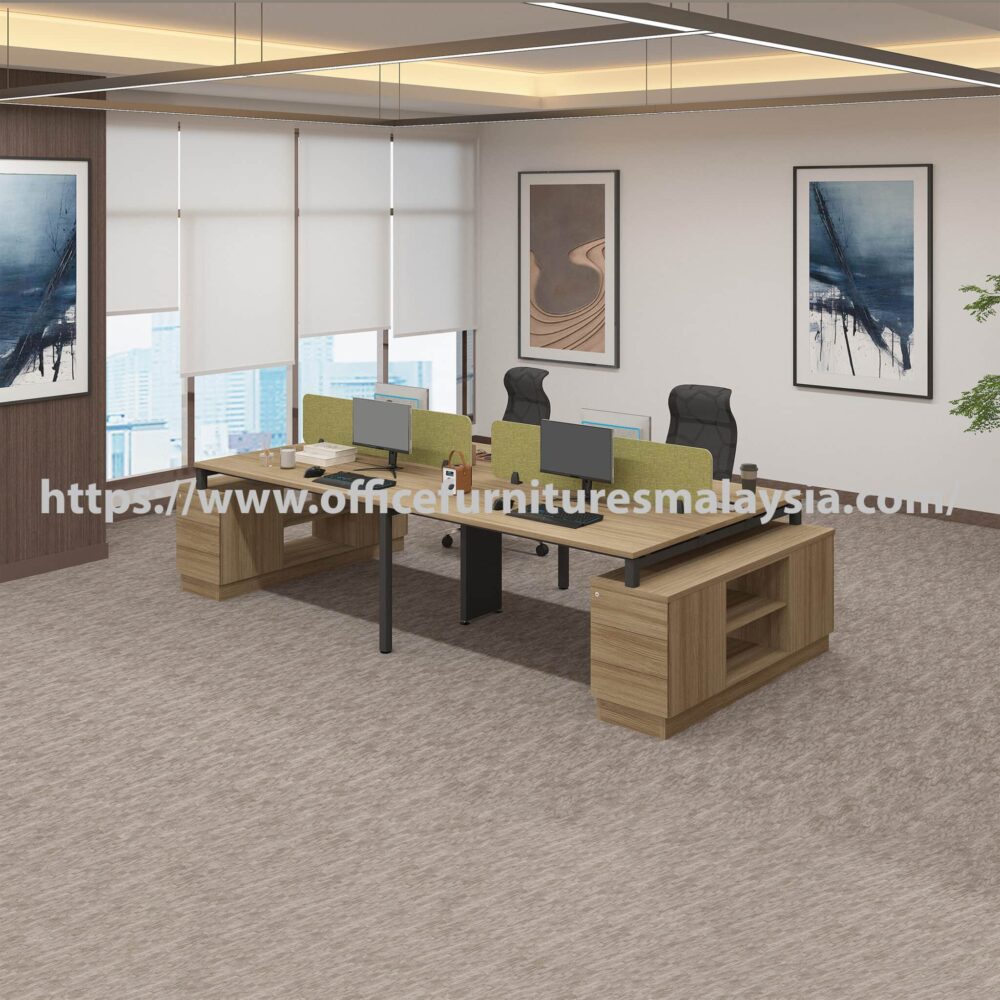 5 ft Gracious Workstation Cluster of 4 Seater Johor Melaka Cameron Highland 5 ft Gracious Workstation Cluster of 4 Seater Johor Melaka Cameron Highland