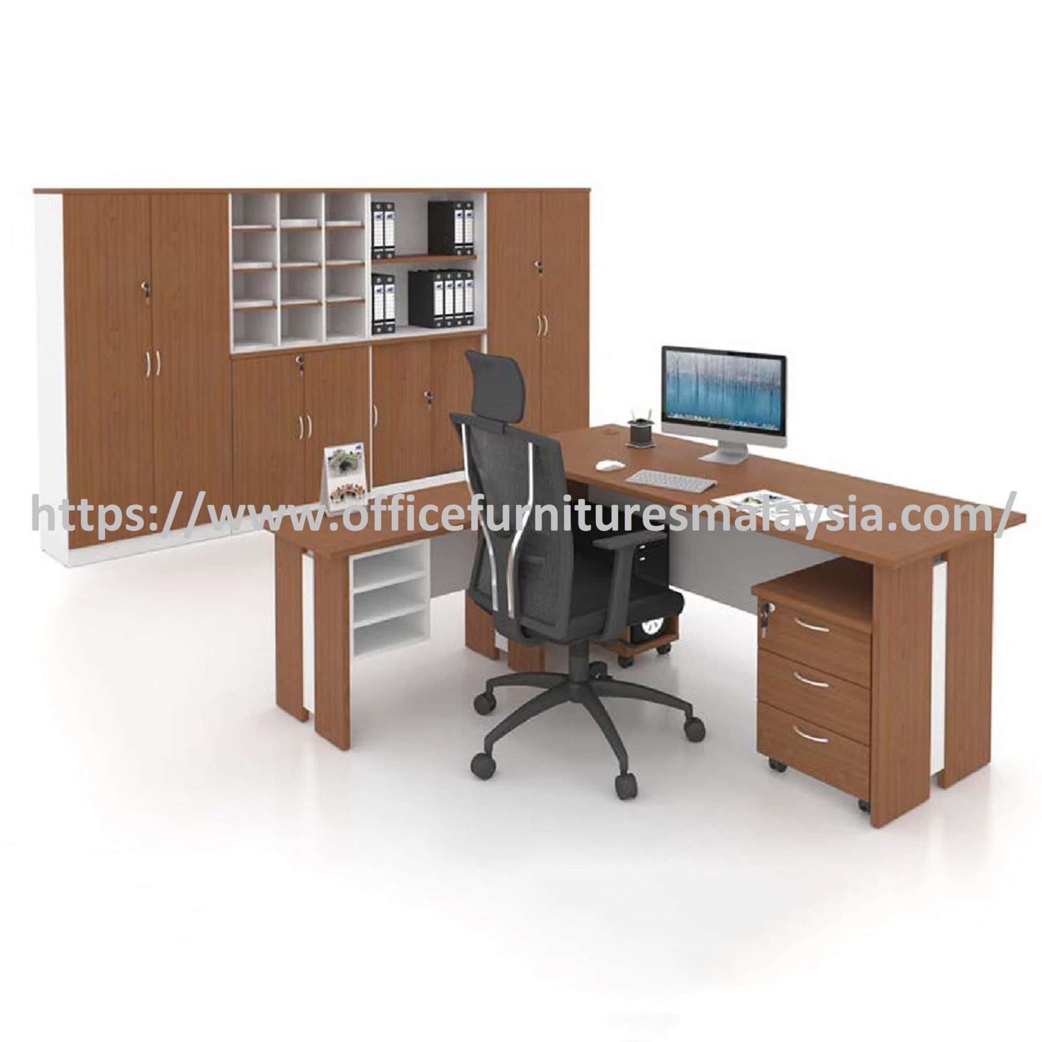 5 ft Harmonious Manager L Shape Concept Table OFFXD1516FM SET Bukit Raja Bestari Jaya Kajang Wangsa Maju Selangor