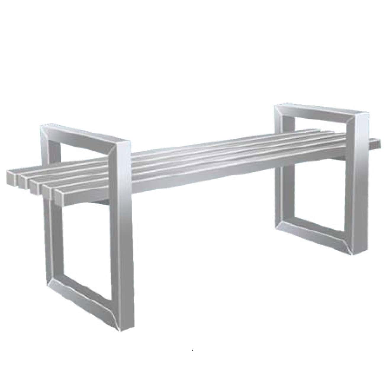 5 ft Stainless Steel Bench sri hartamas sri petaling oug