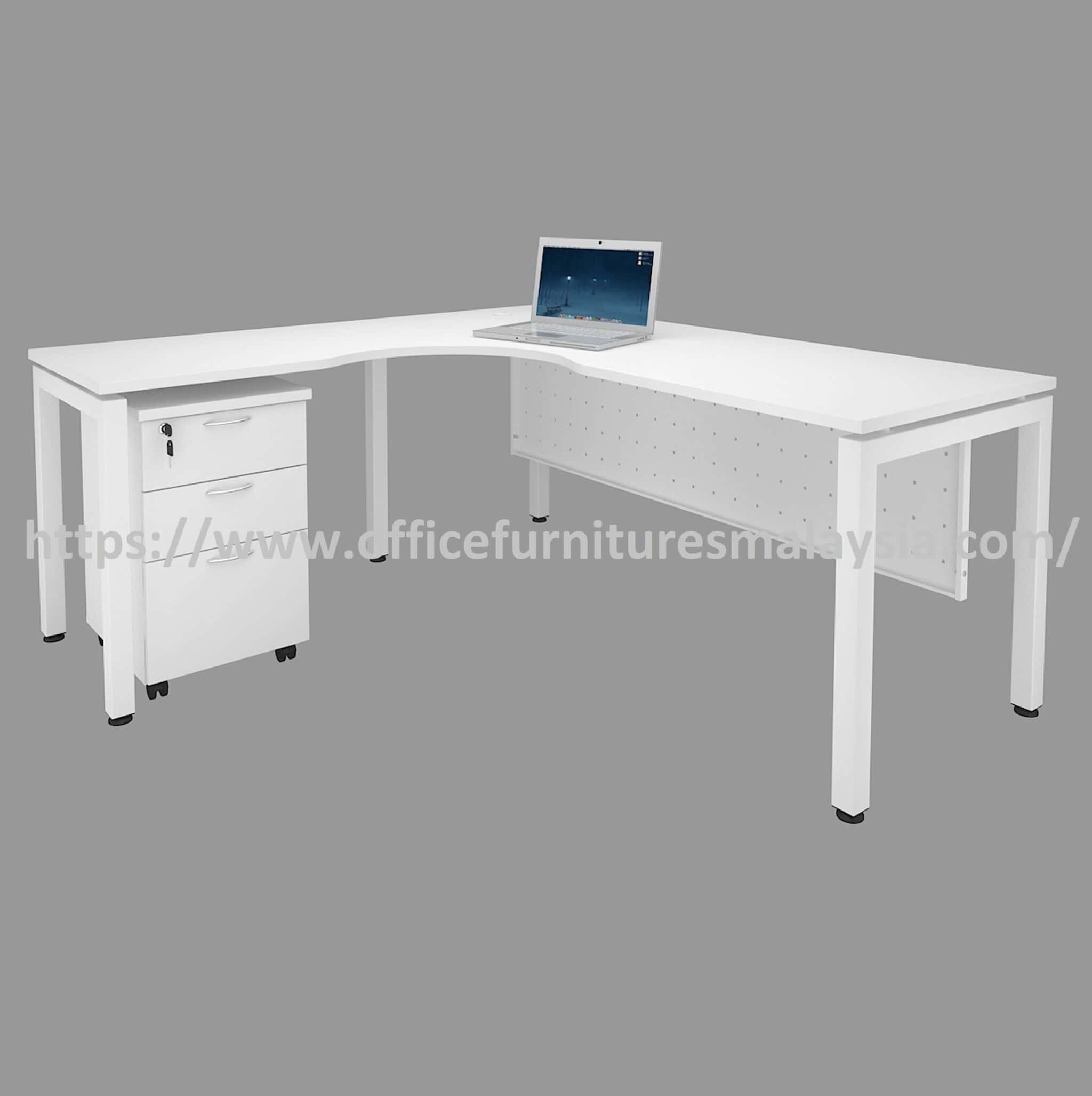 5 ft Stylish L Shape Executive Office Table Design Batang Kali Senawang Pahang