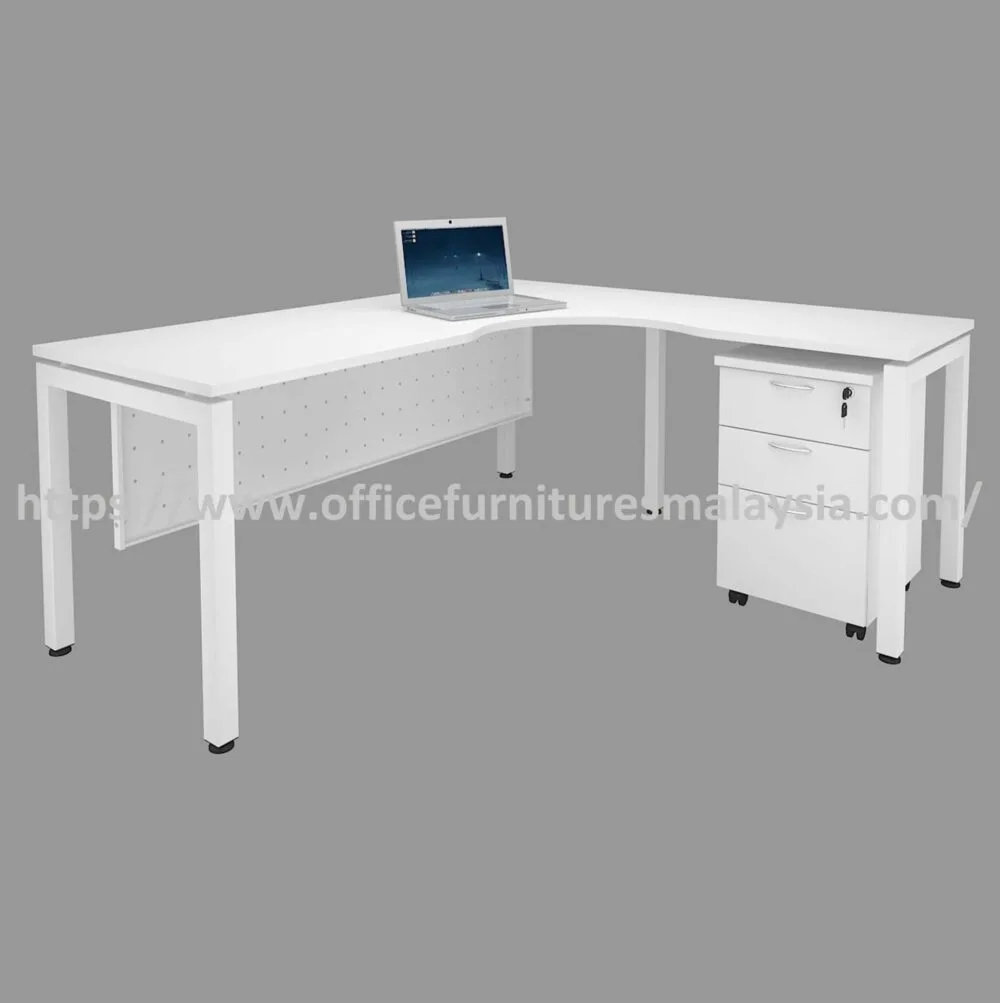 5 ft Stylish L Shape Executive Office Table Design Batang Kali Senawang Perak 5 ft Stylish L Shape Executive Office Table Design Batang Kali Senawang Perak