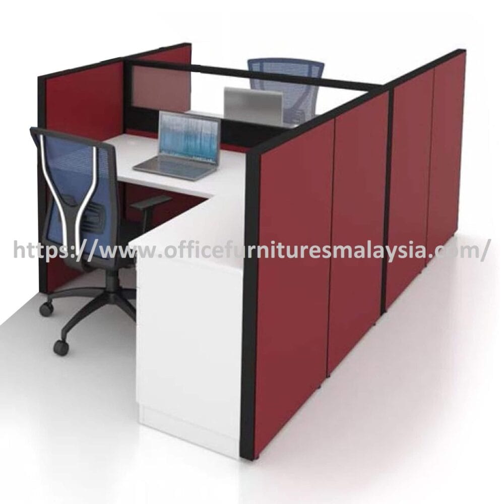 5 ft Stylish Rectangular Table Workspace Office Cluster of 2 Seater OFFXK3015B Kota Kemuning Telok Panglima Garang Bandar Sunway1zx