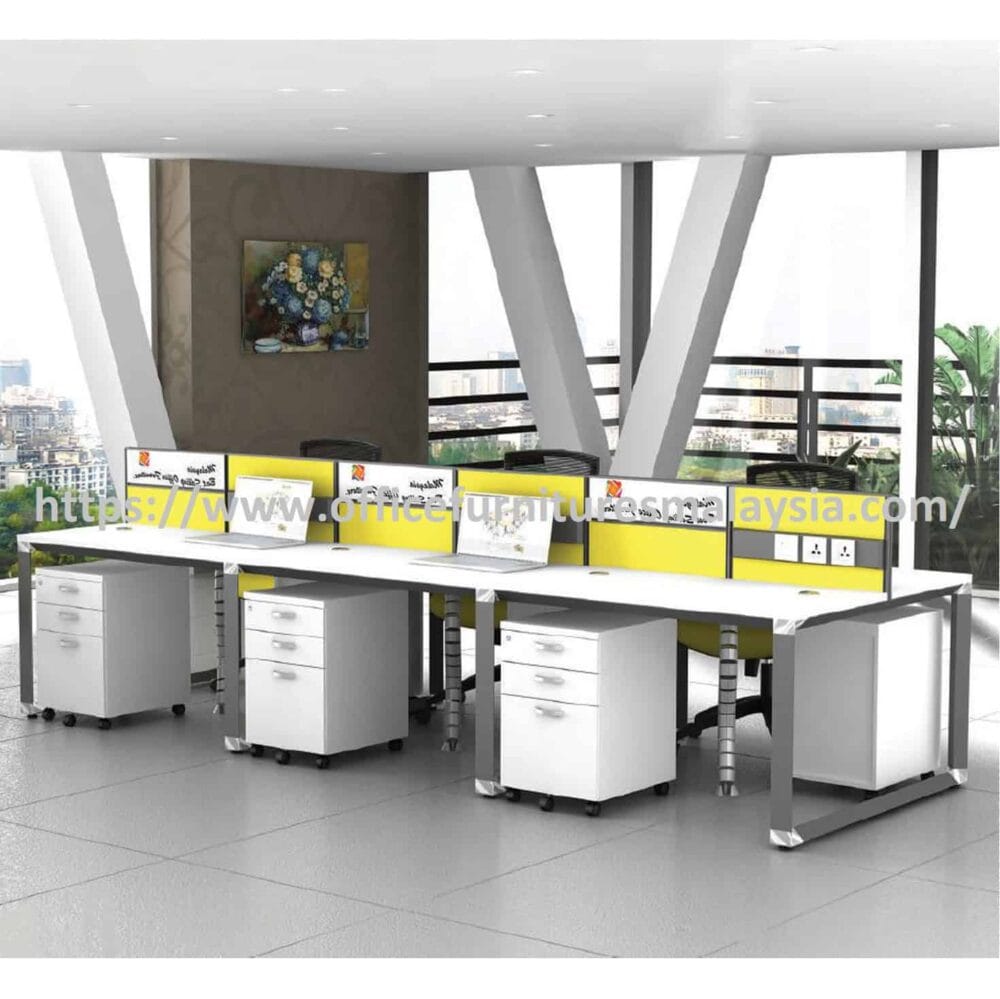 5 ft Super Snazzy Office Workstation with 6 Seater OF30OR61 Selangor Malaysia Perak MelakaB