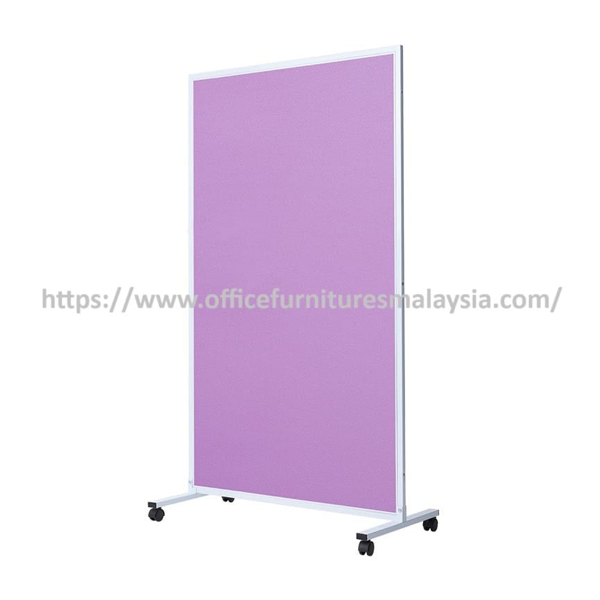 5.63ft x 2.9ft Fabric Panel and Steel Coated Whiteboard Dual Sided Cheras Petaling Jaya Puchong