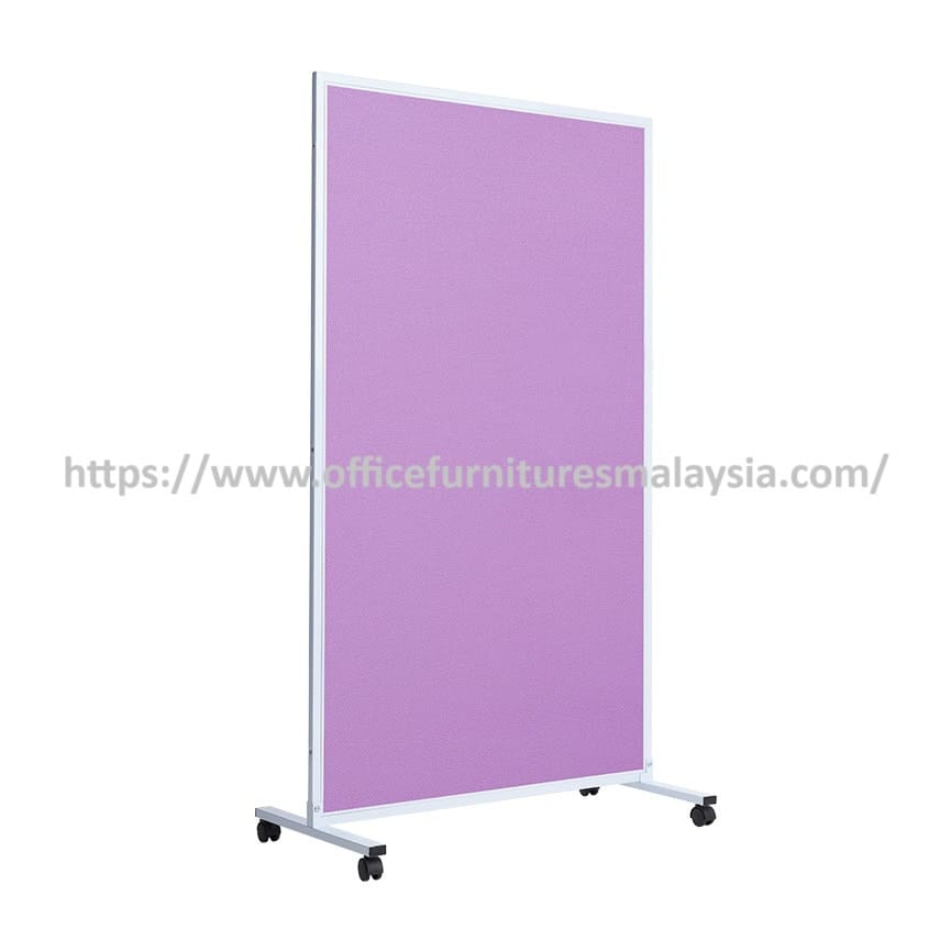 5.63ft x 2.9ft Fabric Panel and Steel Coated Whiteboard Dual Sided Cheras Petaling Jaya