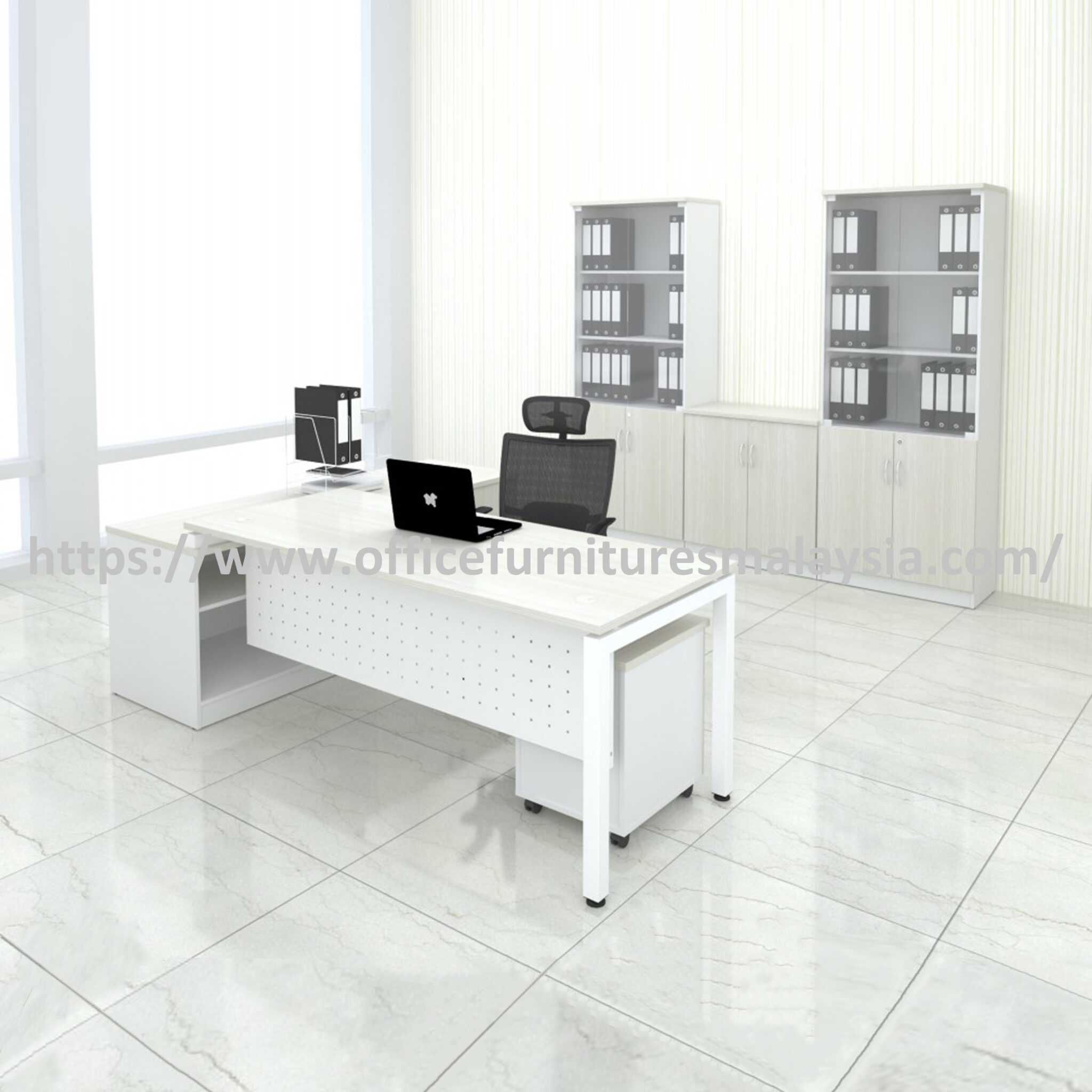 5.6ft Managing Director Desk Table SET Natang Kali Cheras Ampang Semenyih