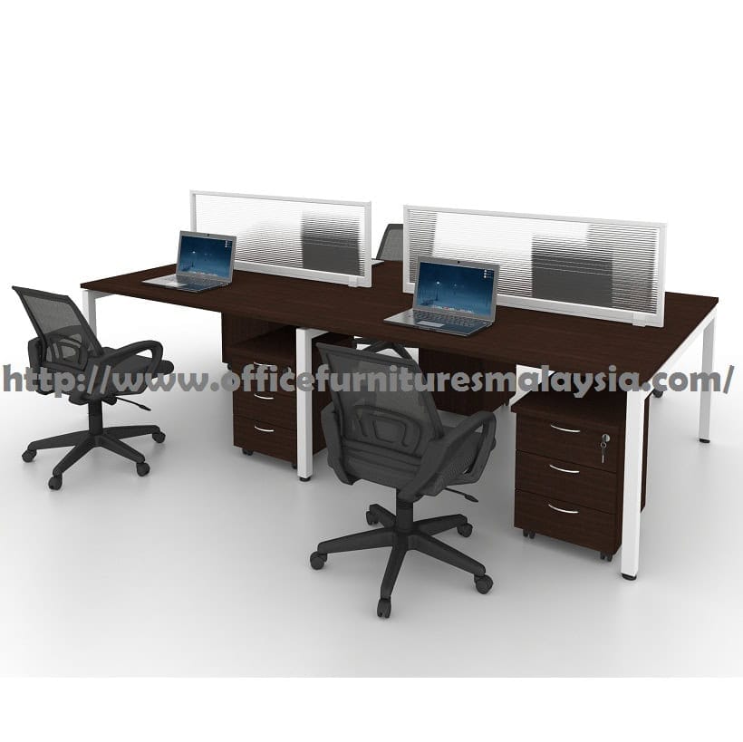 5ft Modern Office Partition Workstation 4 Table Set OFMN1570 malaysia selangor petaling jaya sunway4 5ft Modern Office Partition Workstation 4 Table Set OFMN1570 malaysia selangor petaling jaya sunway4