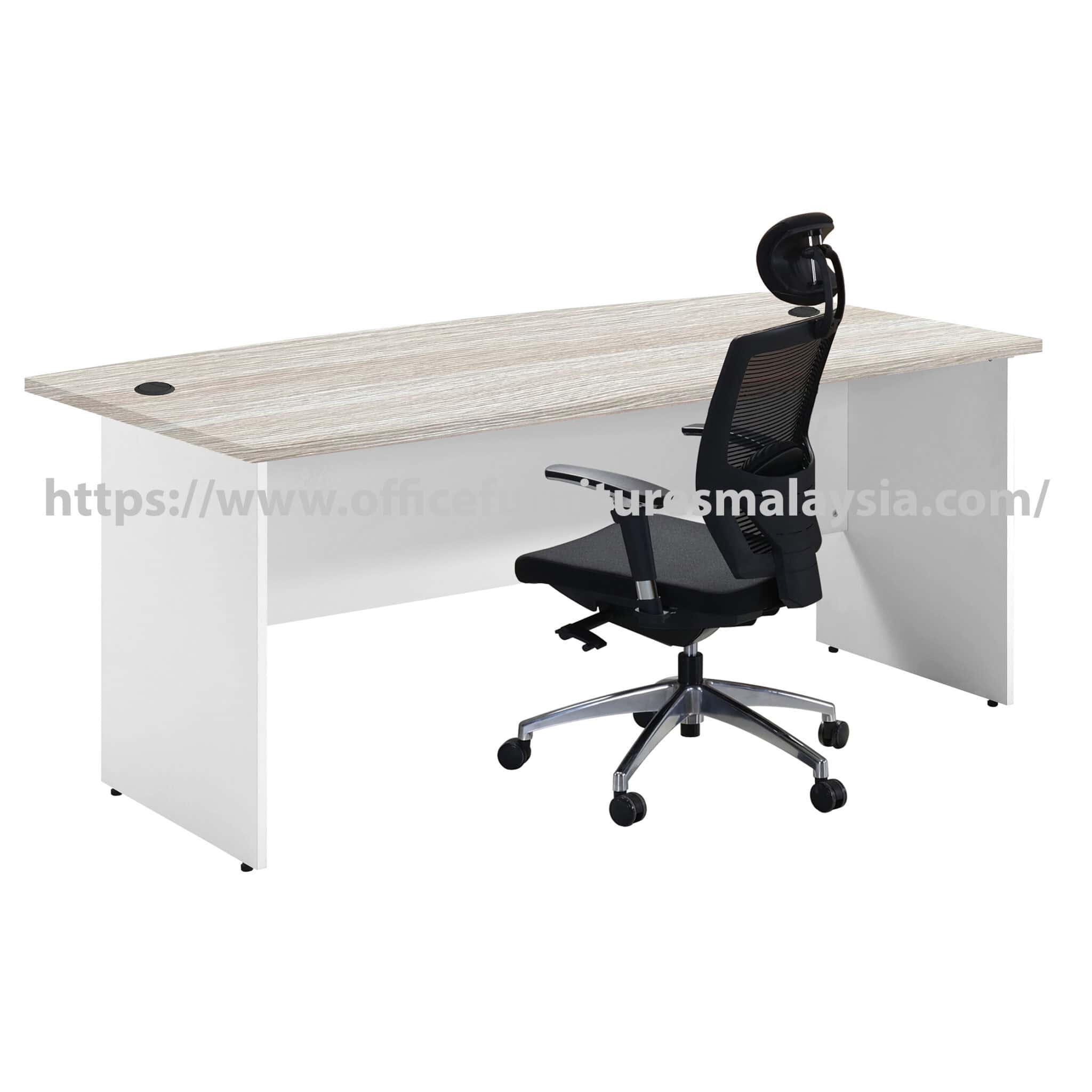 6 ft D Shaped Writing Table Berjaya Park Bandar Saujana Putra Petaling Jaya