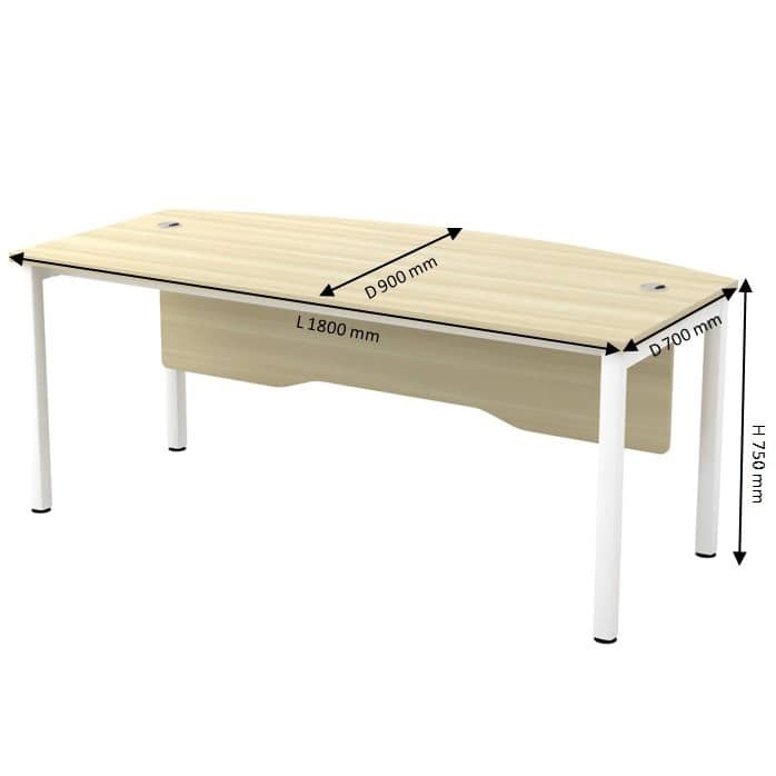 6 ft Director Table kepong kota kemuning