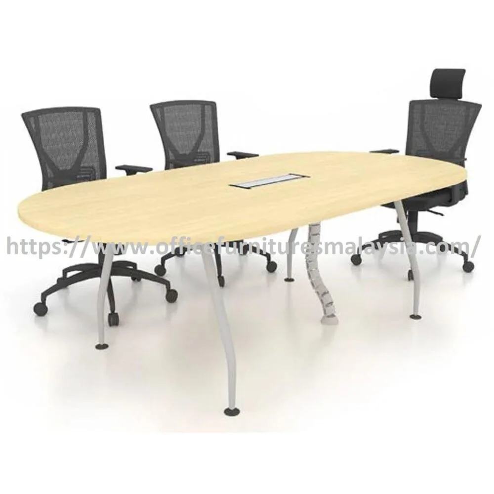 6 ft Eminent Design Oval Office Conference Table with Steel Leg OFMFOA1890NC Bandar Saujana Putra Puchong Putrajaya1 8 ft Eminent Design Oval Office Conference Table with Steel Leg OFMFOA2412NC