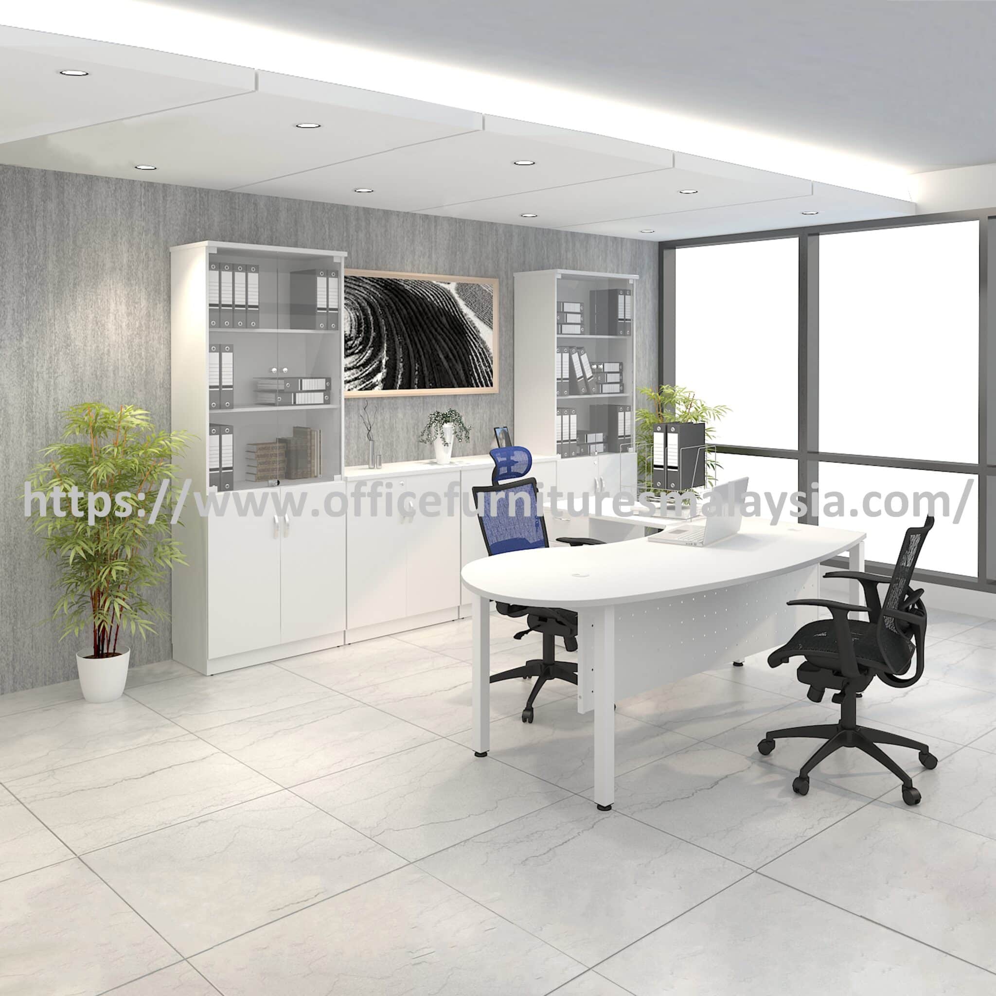 6 ft L Shaped Executive Desk Cabinet Set Wangsa Maju Gombak Sentul