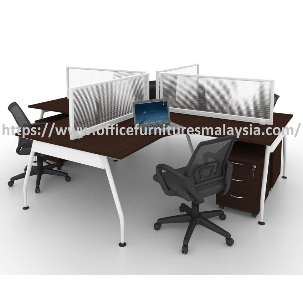 6 ft Latest Office Partition 4 Seater Workstation Table Set with A Leg Kuala Lumpur Selangor Shah Alam 6 ft Latest Office Partition 4 Seater Workstation Table Set with A Leg Kuala Lumpur Selangor Shah Alam