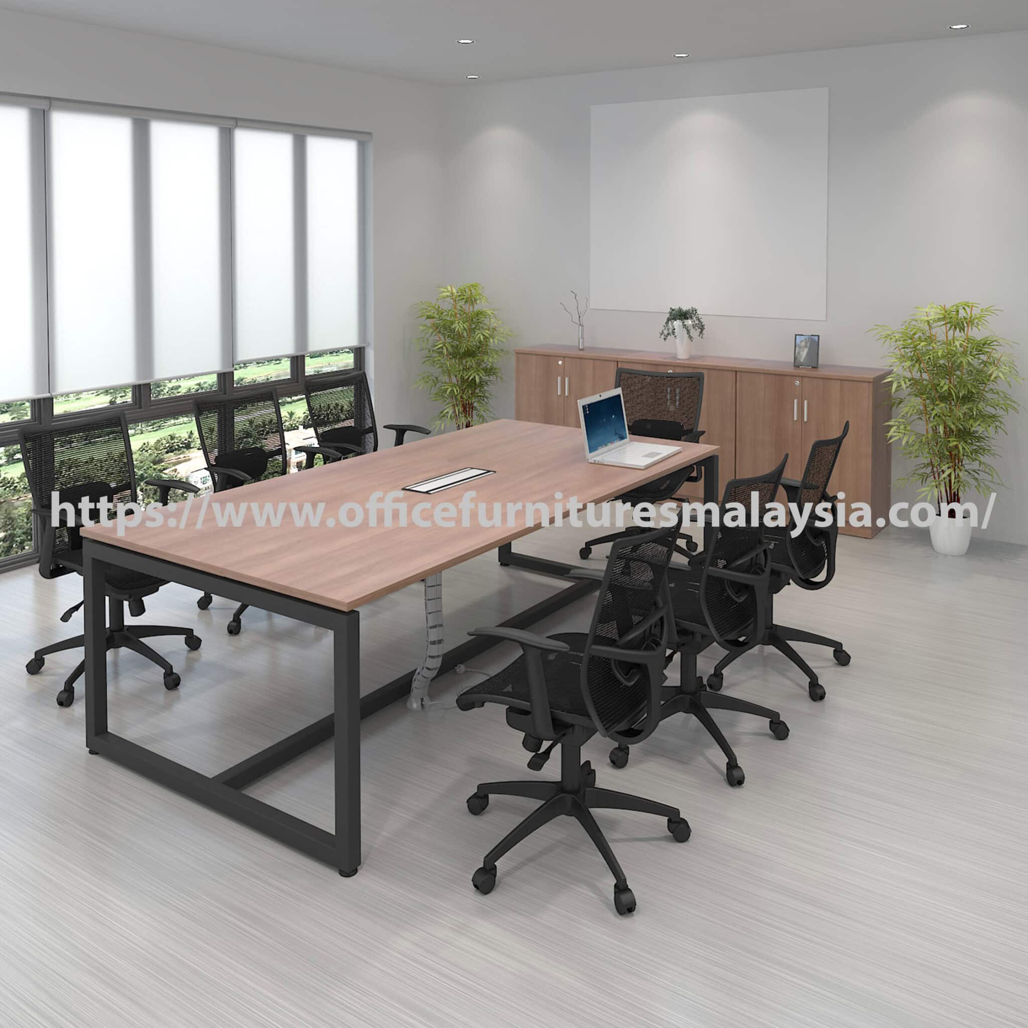 6 ft Magnanimous Rectangular Meeting Table include Low Cabinet Wangsa Maju
