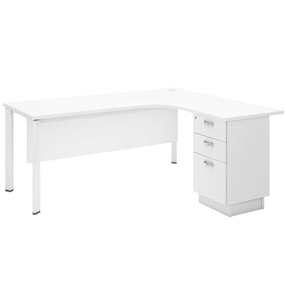 6 ft Modish L Shape Manager Table damansara kuala lumpur mont kiara