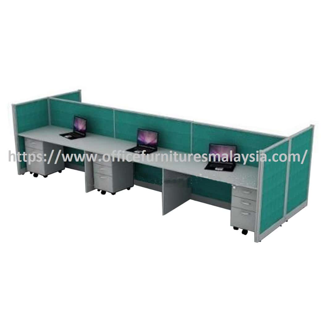 6 ft New 6 seater Workstation with Partition Kuala Lumpur Selangor Shah Alam Balakong